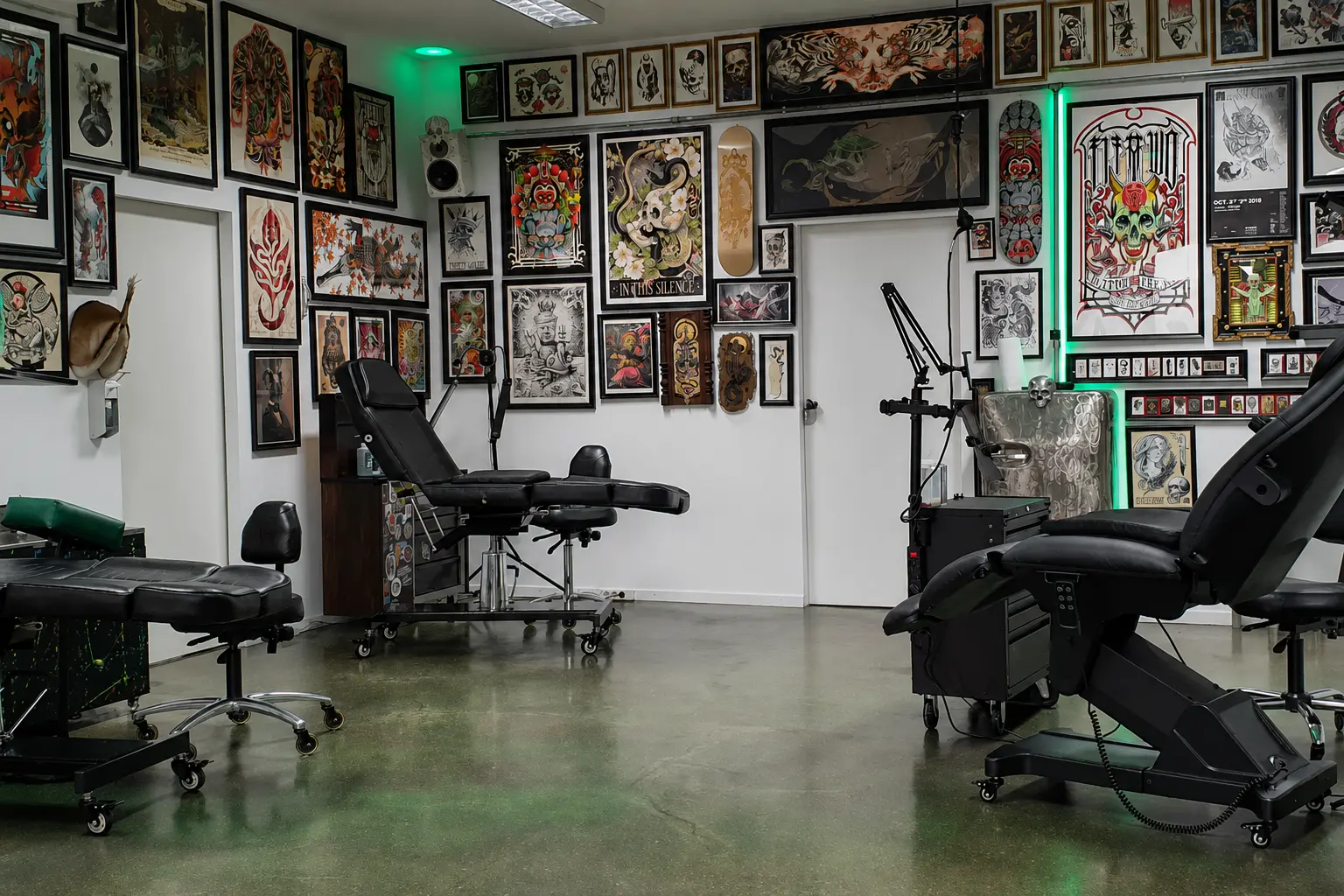 Electric Bug Tattoo Studio – Gesamtansicht