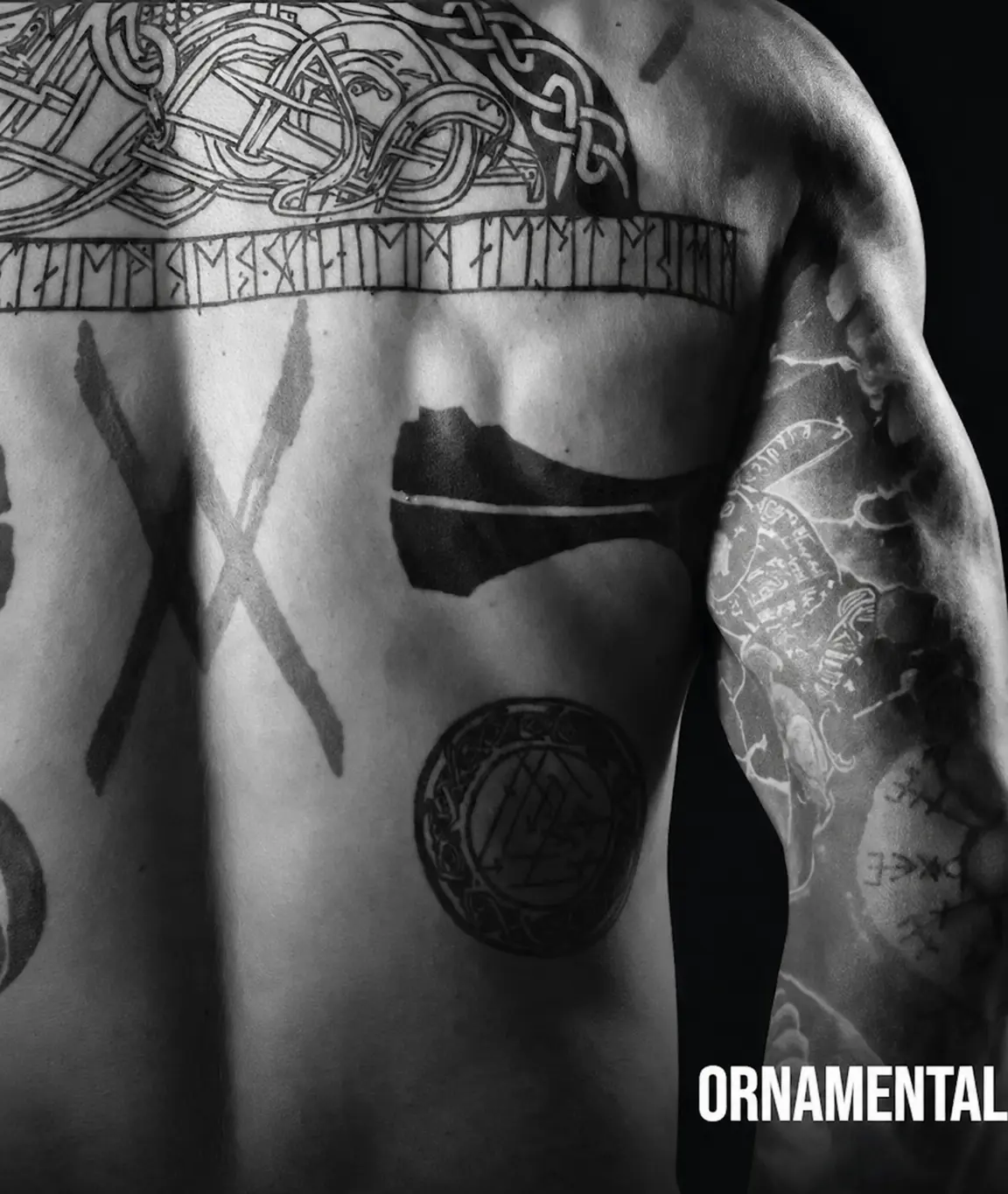 Ornamentales Tattoo-Detail